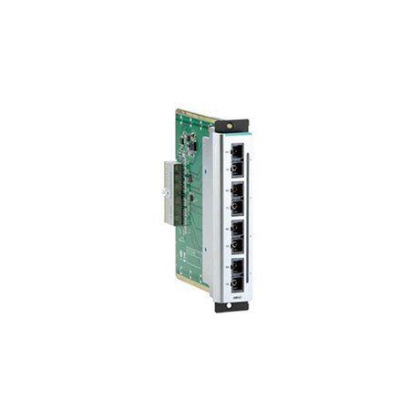 Moxa Fast Ethernet Interface Module W/ 4 100Basefx Single-ModePorts, Sc CM-600-4SSC